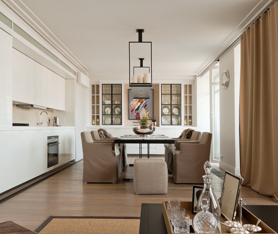 Квартира в американском стиле