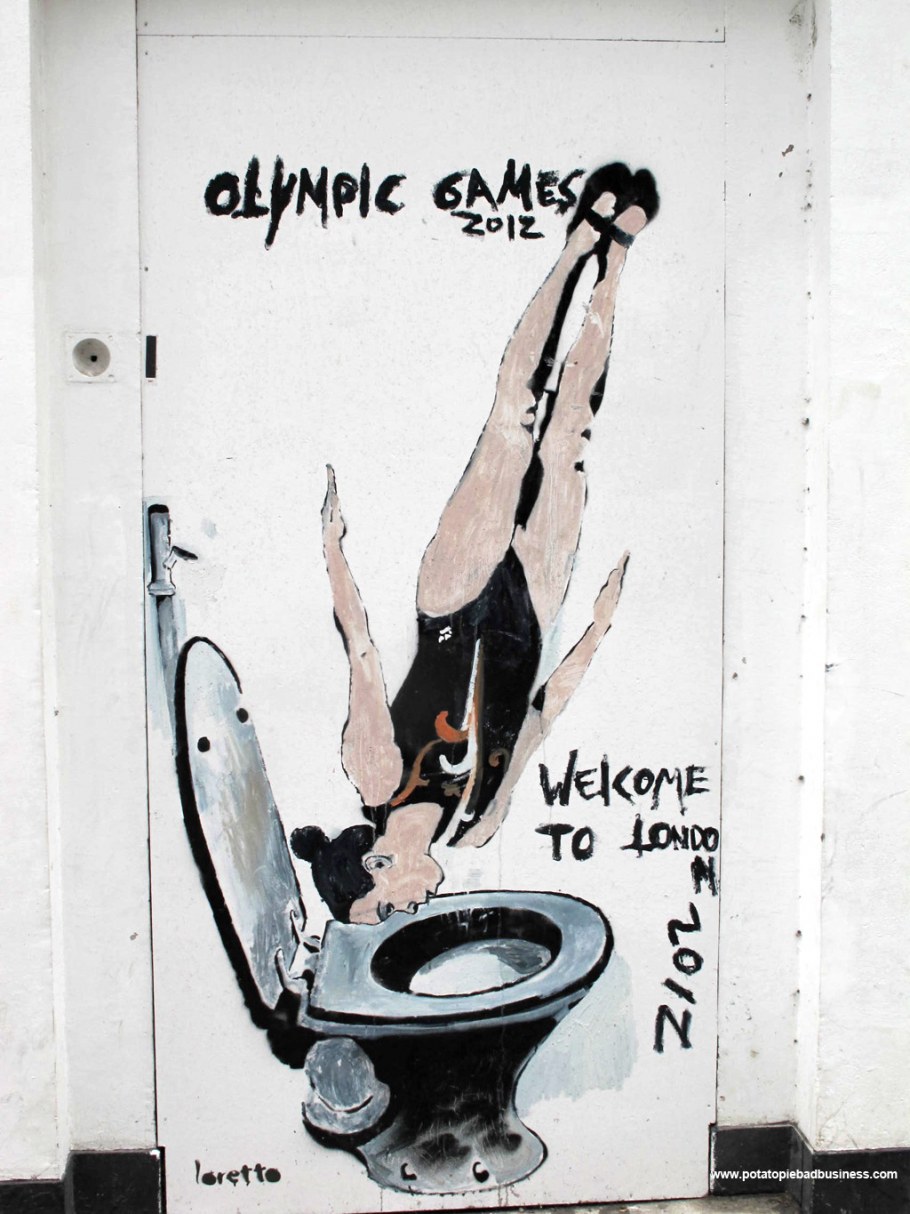 Граффити в туалете