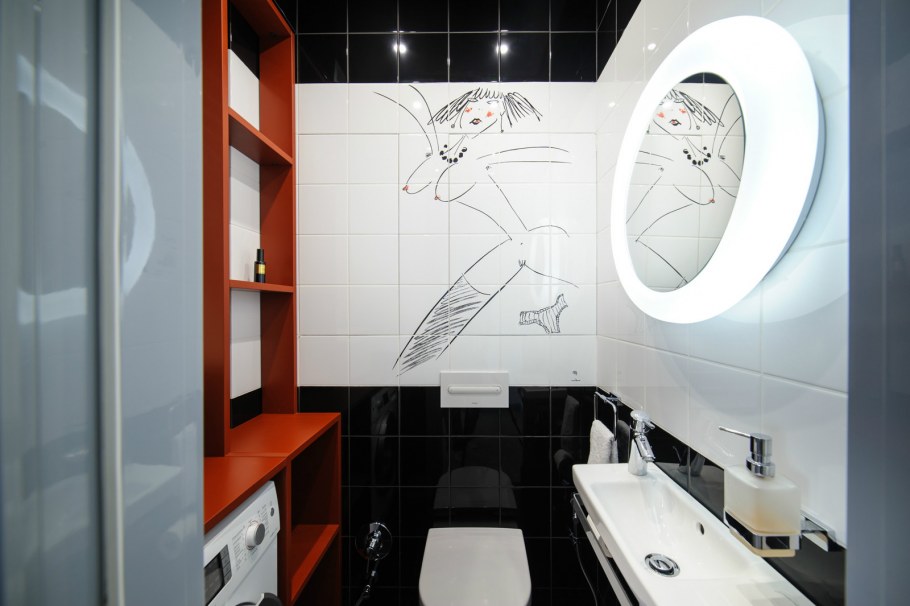 Плитка для туалета с рисунком