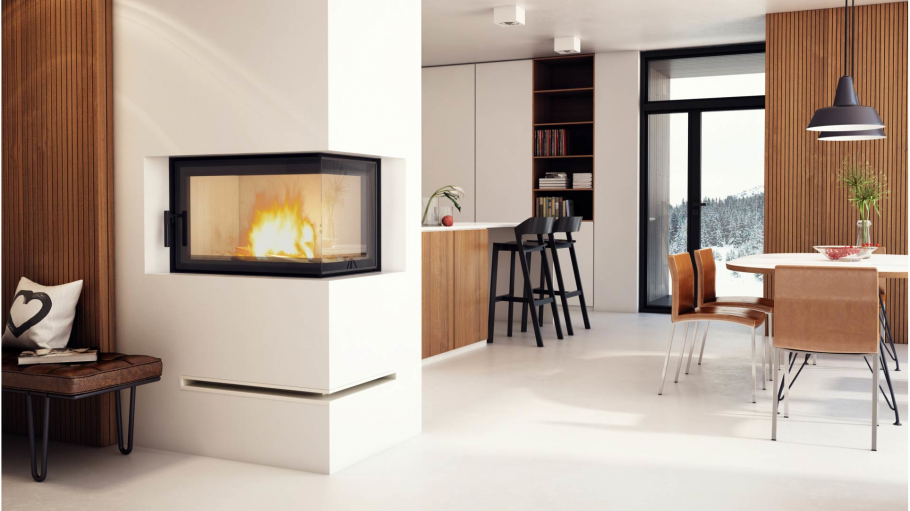 Дровяная топка Palazzetti monoblocco 66 bifacciale