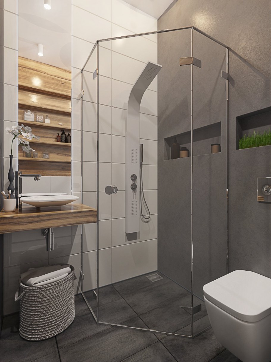 Душевая в современном стиле