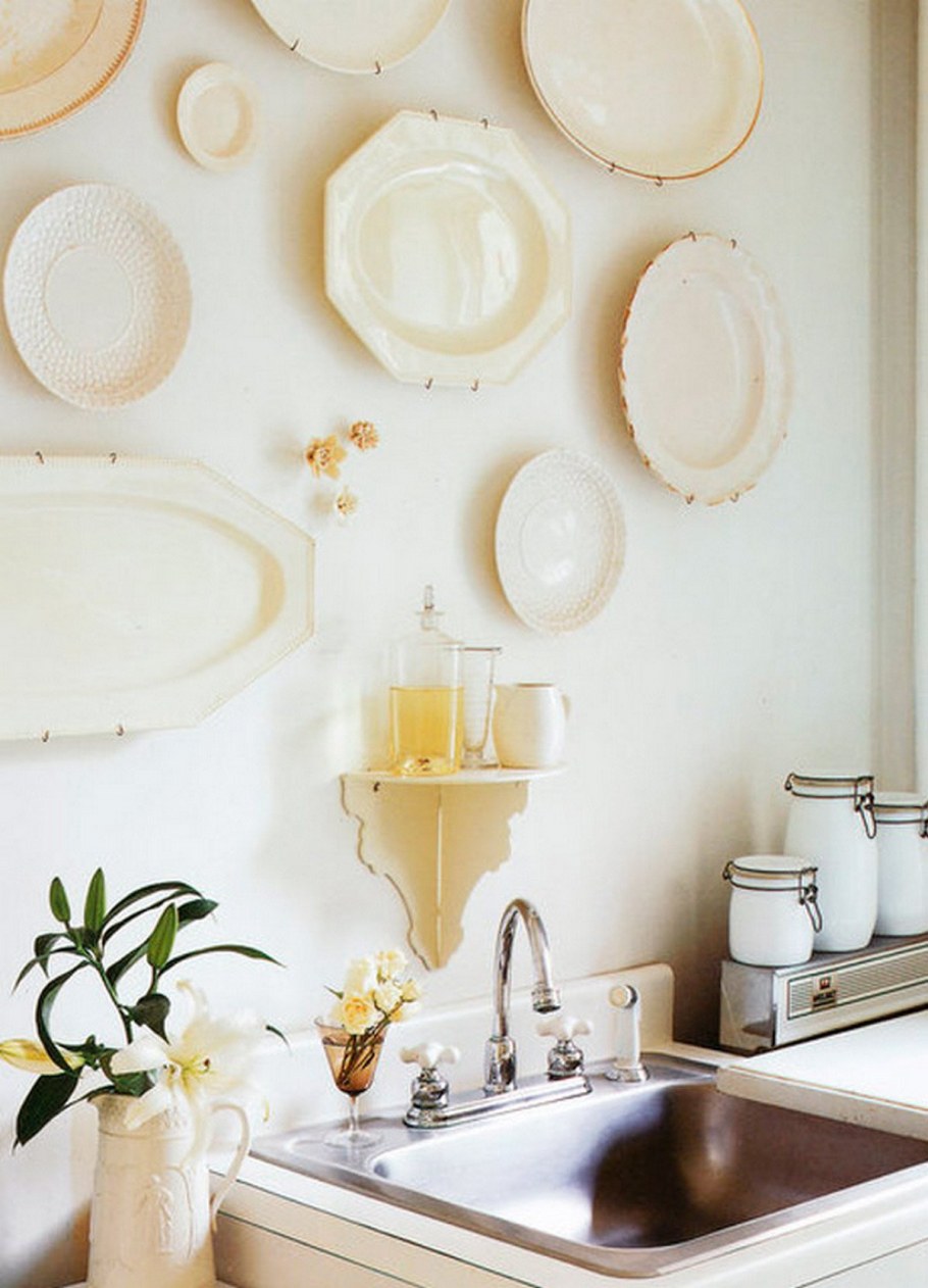 Декорация стены на кухне