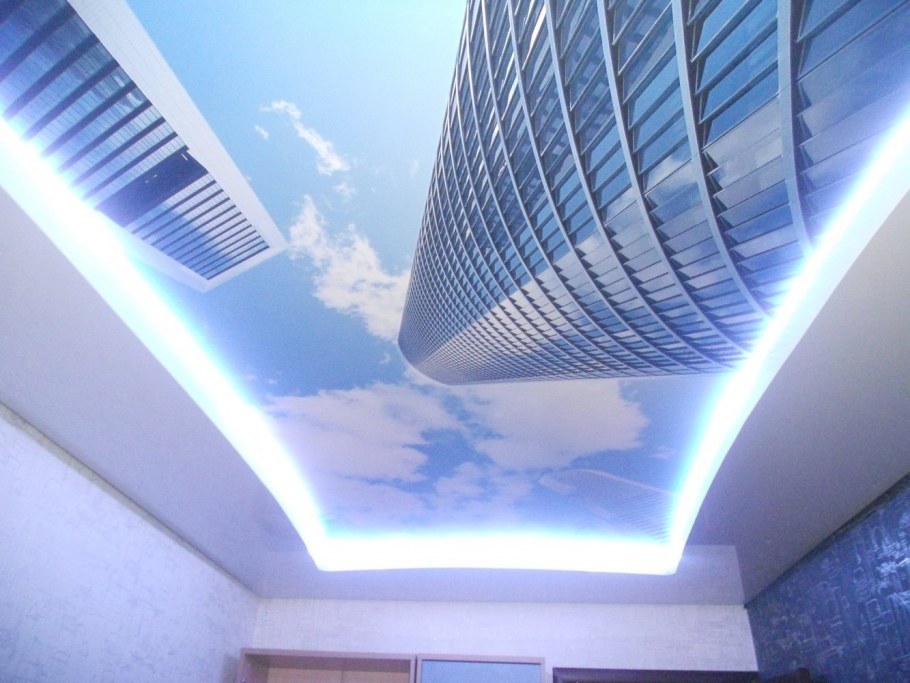 Натяжные потолки фон