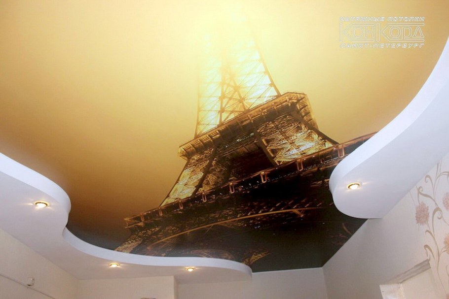 Натяжной потолок Париж