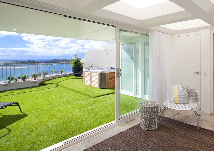 Газон в интерьере