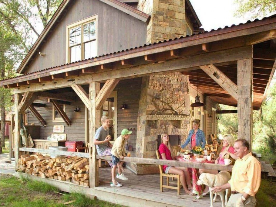 Веранда в деревне