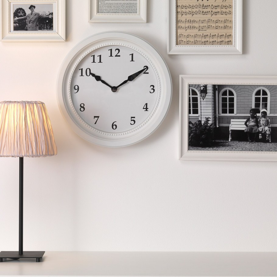 Настенные часы ikea SONDRUM белые