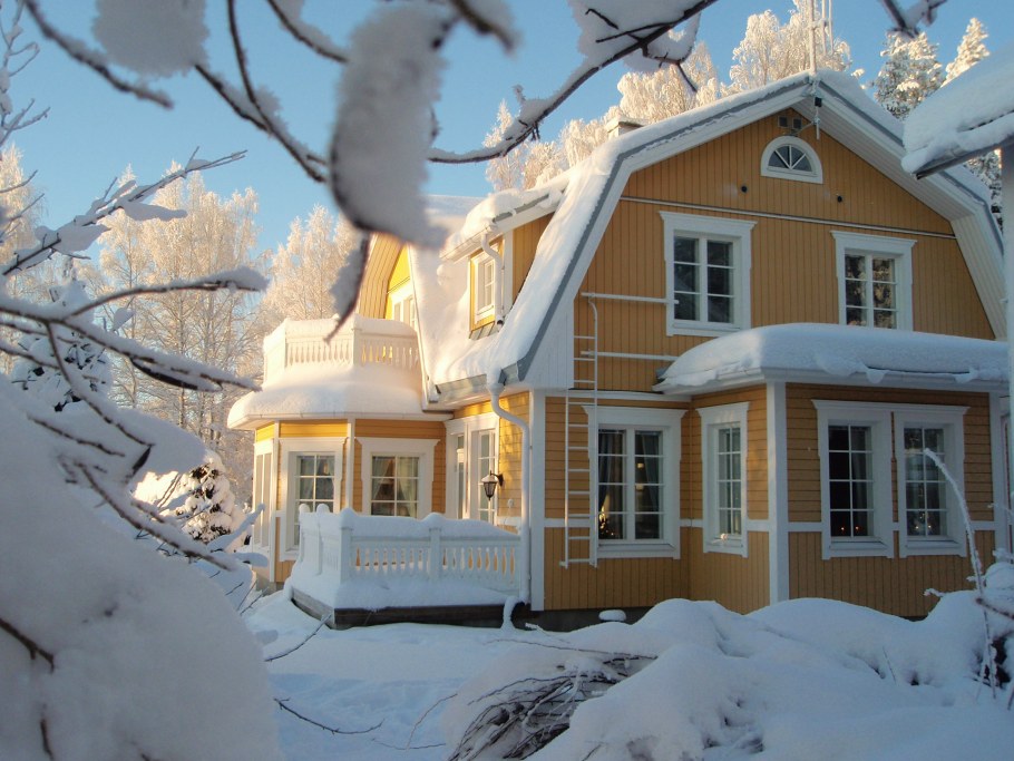 Старый финский дом