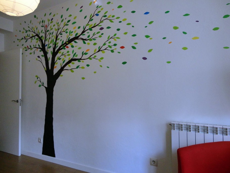Рисунки на стену в комнату