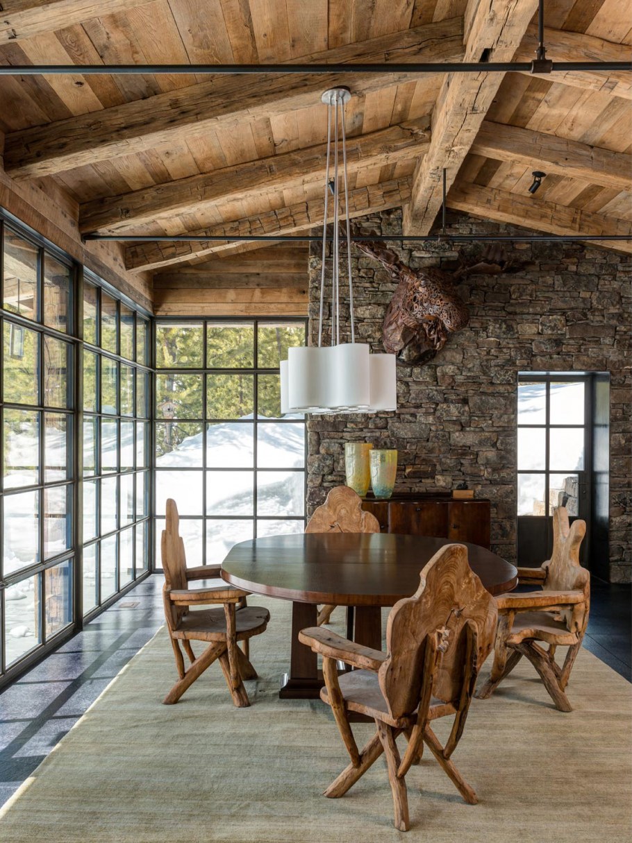 Рустикальный стиль в интерьере