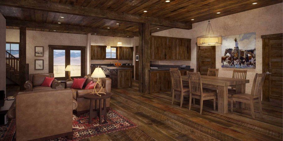 Интерьер в стиле рустик современные технологии