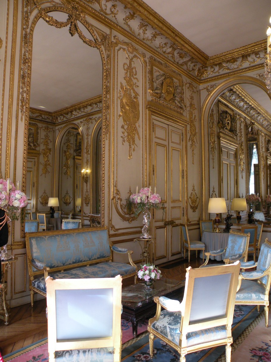 Елисейский дворец интерьеры