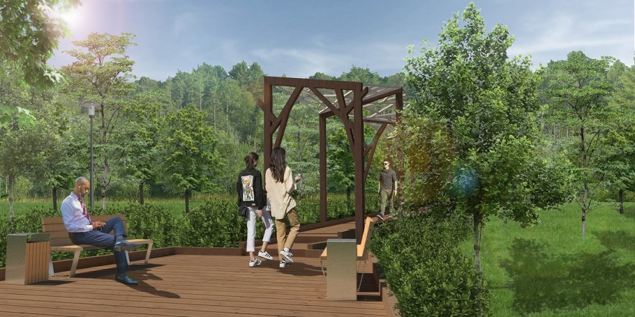 Парк Филатов луг в Москве