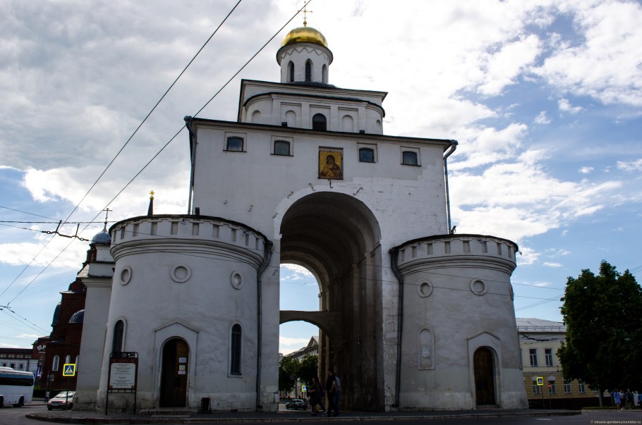 Золотые ворота Владимир макет