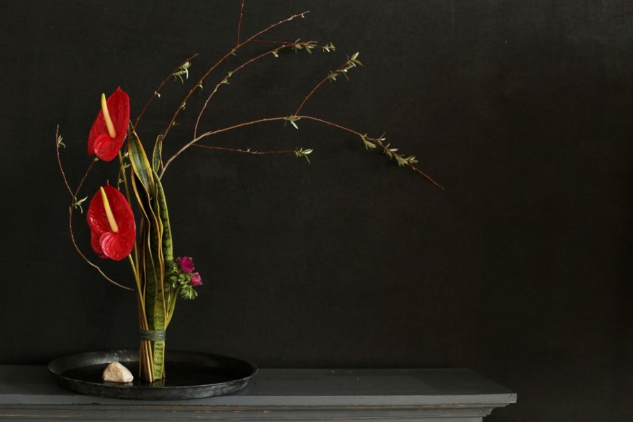 Линейный стиль во флористике