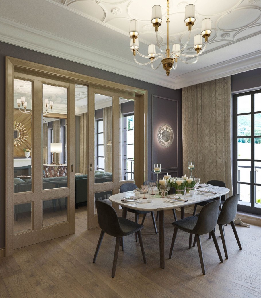 Кухни беж с деревом современная