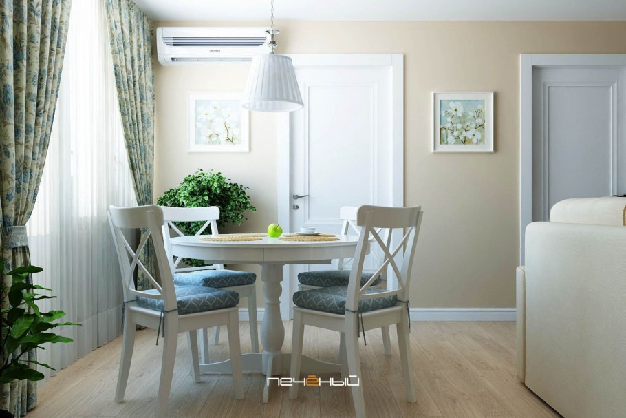 Печеный интерьер квартиры