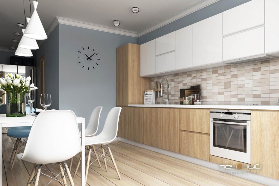 Бежевая гостиная в стиле Прованс