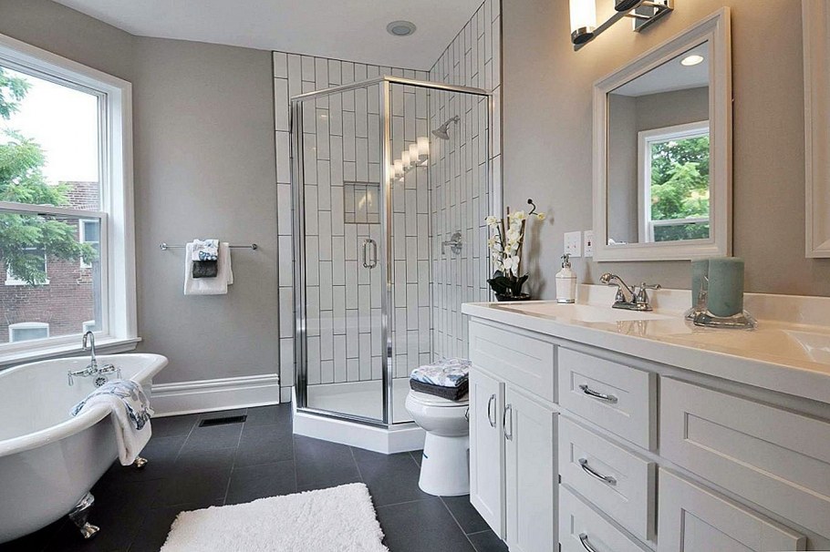 Ванная в американском стиле