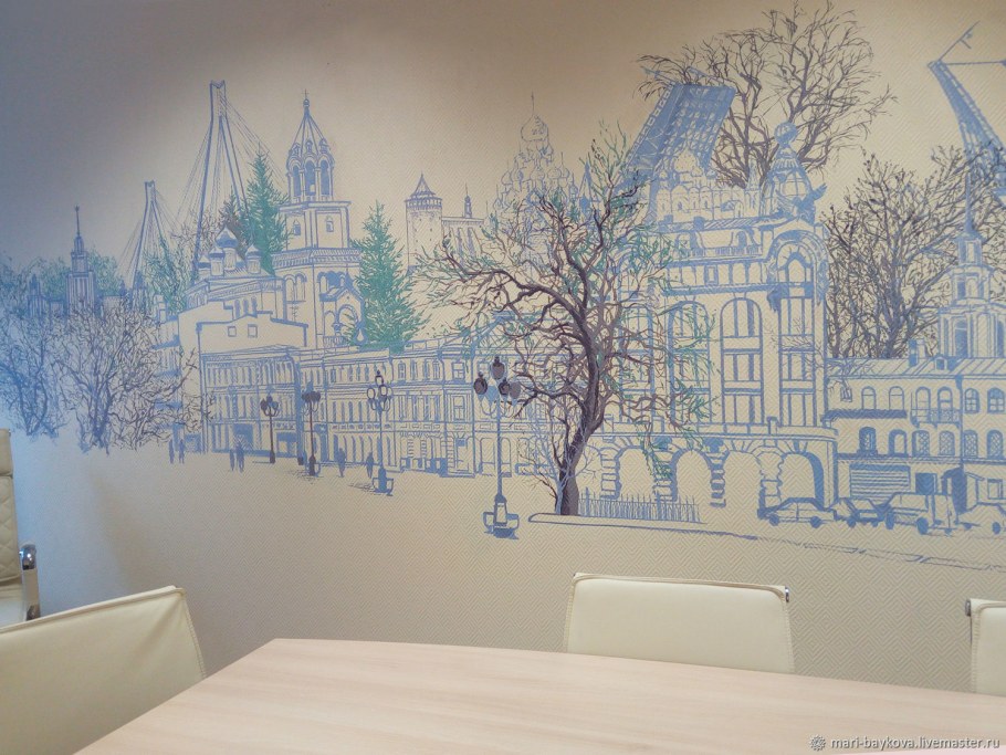 Интерьерная роспись стен