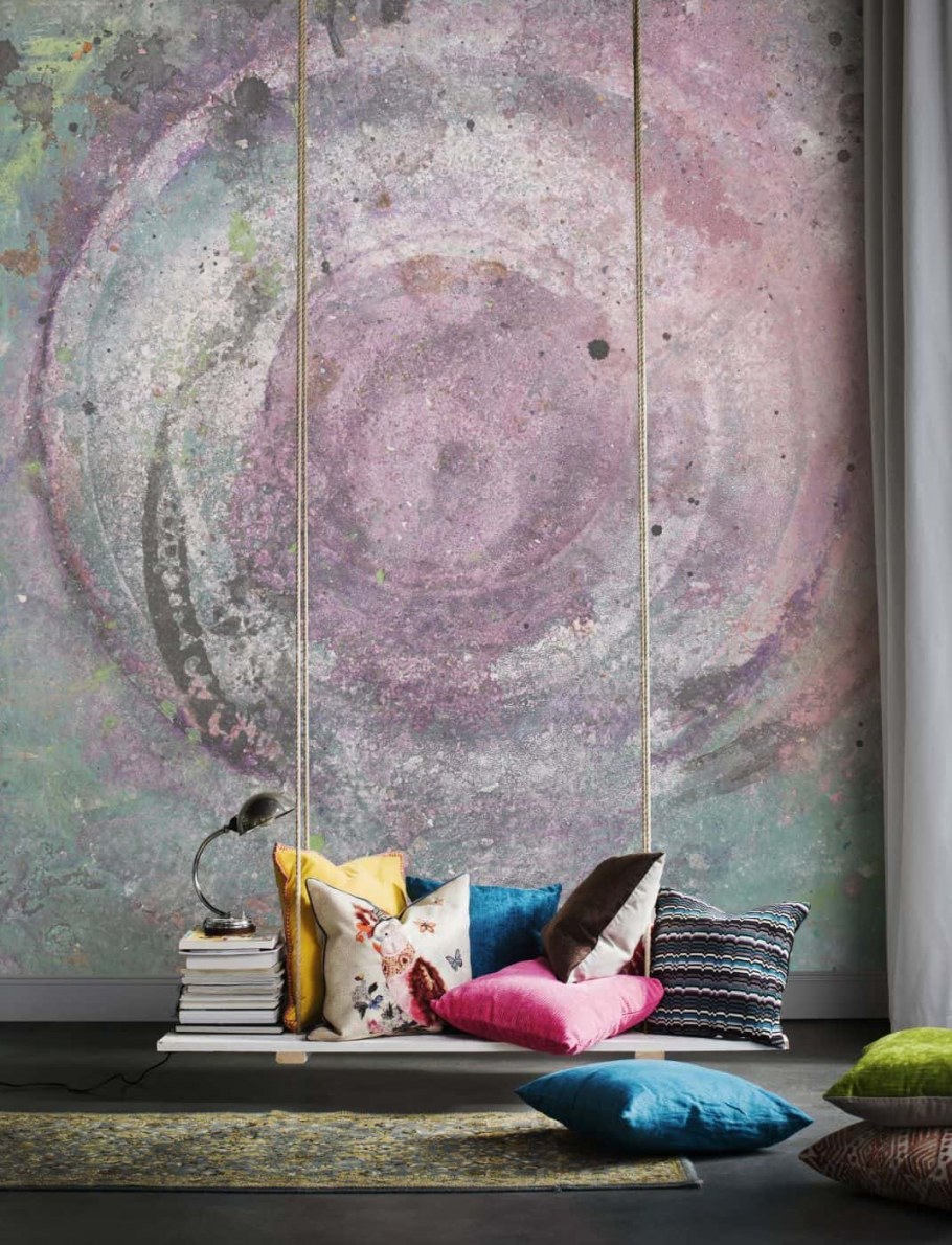 Настенная живопись в интерьере