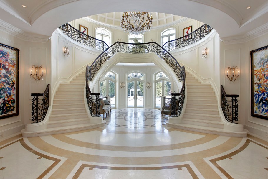 Роскошные лестницы арт деко