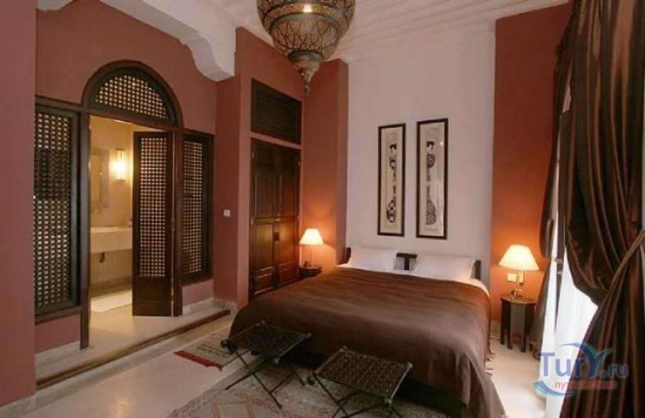 Терракотовая спальня