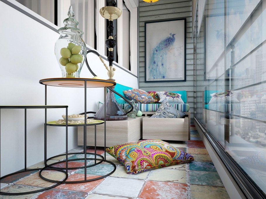 Лаундж зона декор