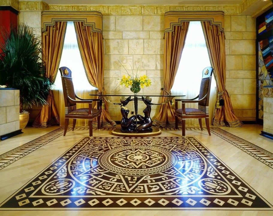 Египетский стиль в интерьере