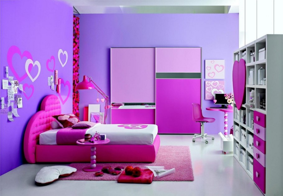 Красивая комната для девочки подростка
