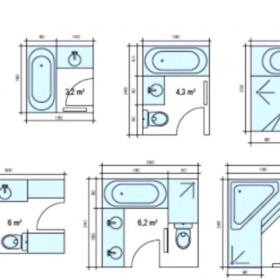 ванные комнаты дизайн схемы