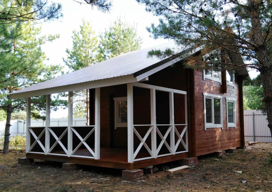 Современный садовый домик