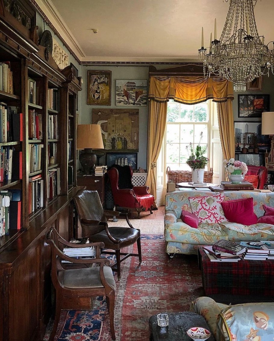 Винтажный интерьер квартиры