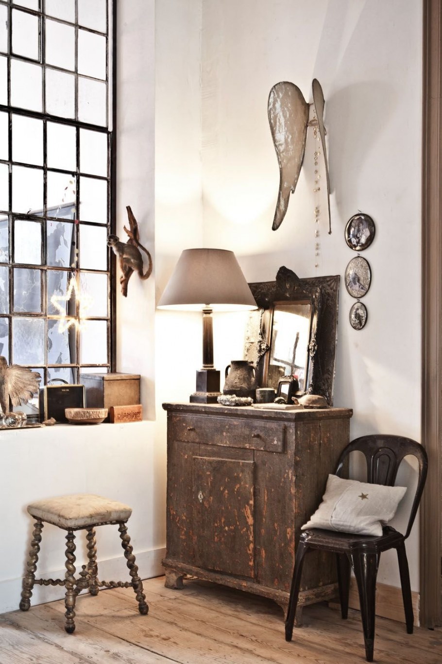 Винтажный интерьер