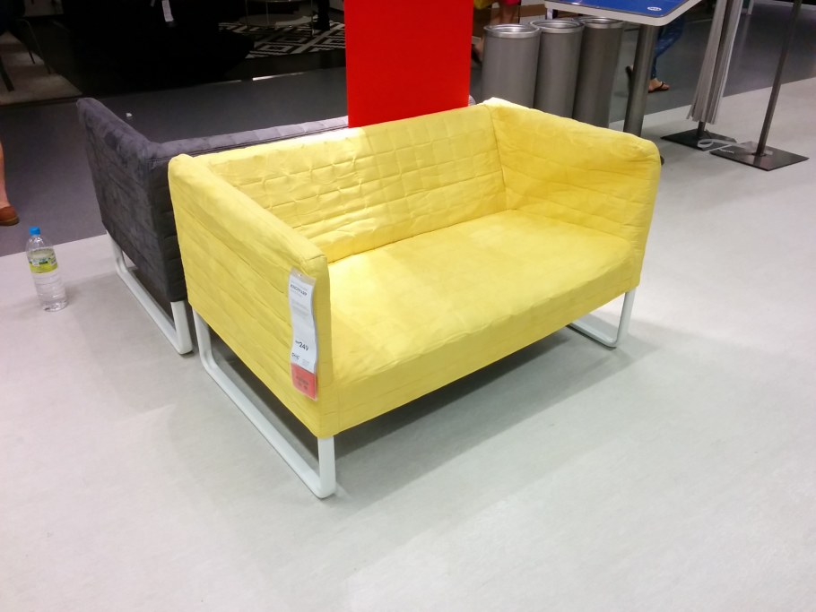 Диван икеа БЕДИНГЕ серый