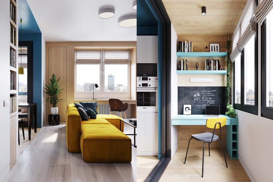 Современный дом в жемчужных тонах