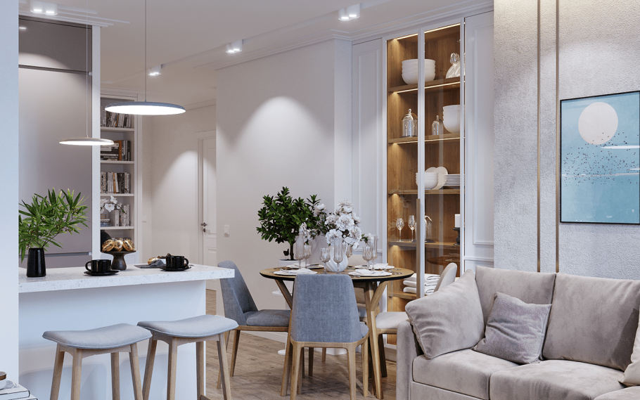 Интерьер обычной трешки