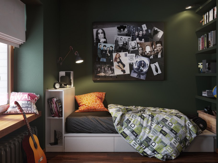 Организация комнаты для подростка