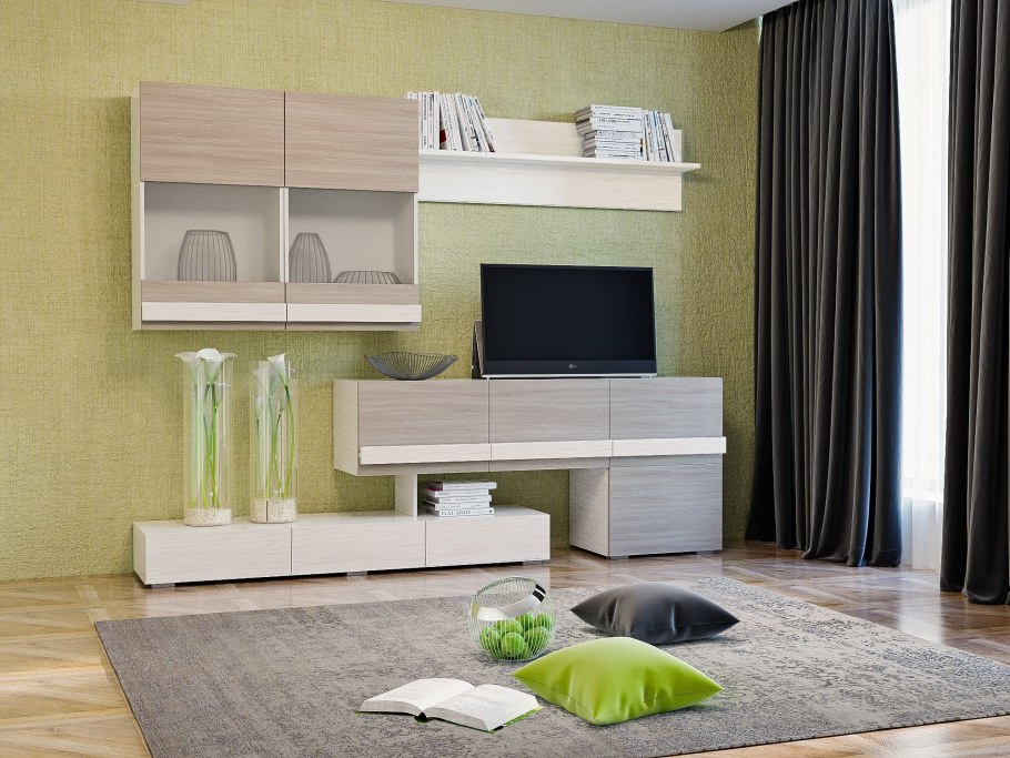 Шкаф комбинированный лофт-2 НМ 013.09