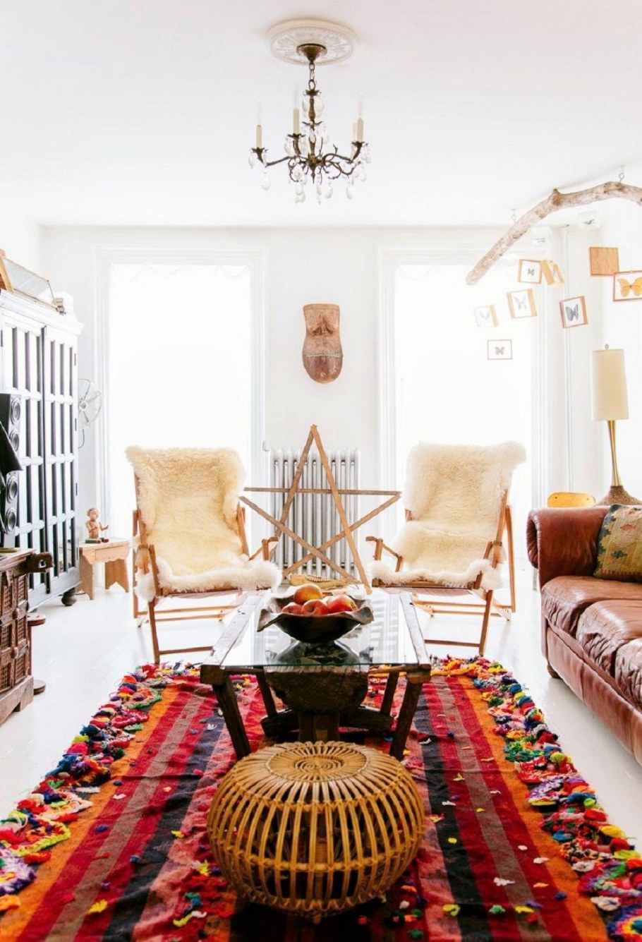 Интерьер в стиле этно Индия