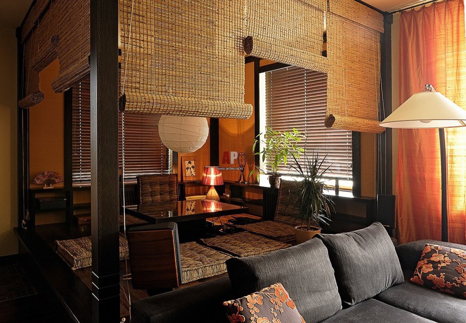 Гостиная в стиле этно
