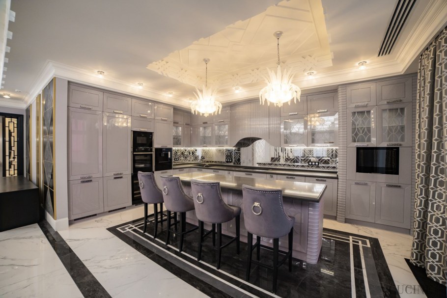 Кухня в стиле ар деко