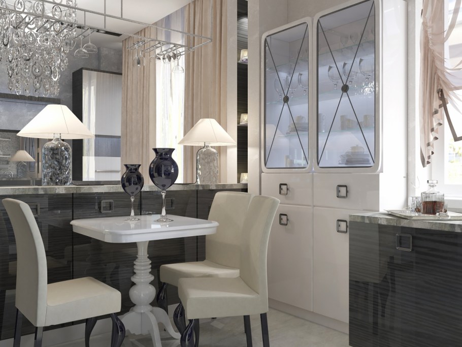 Кухня арт деко Неоклассика