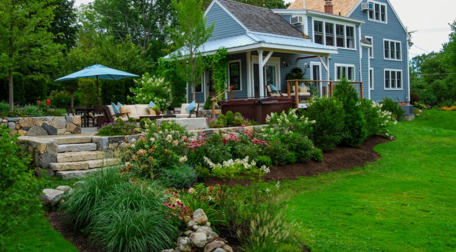 Ландшафт дачного участка