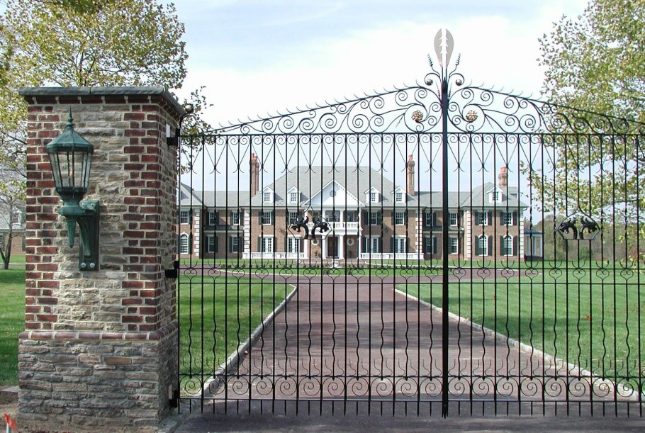 Калитка в английском стиле