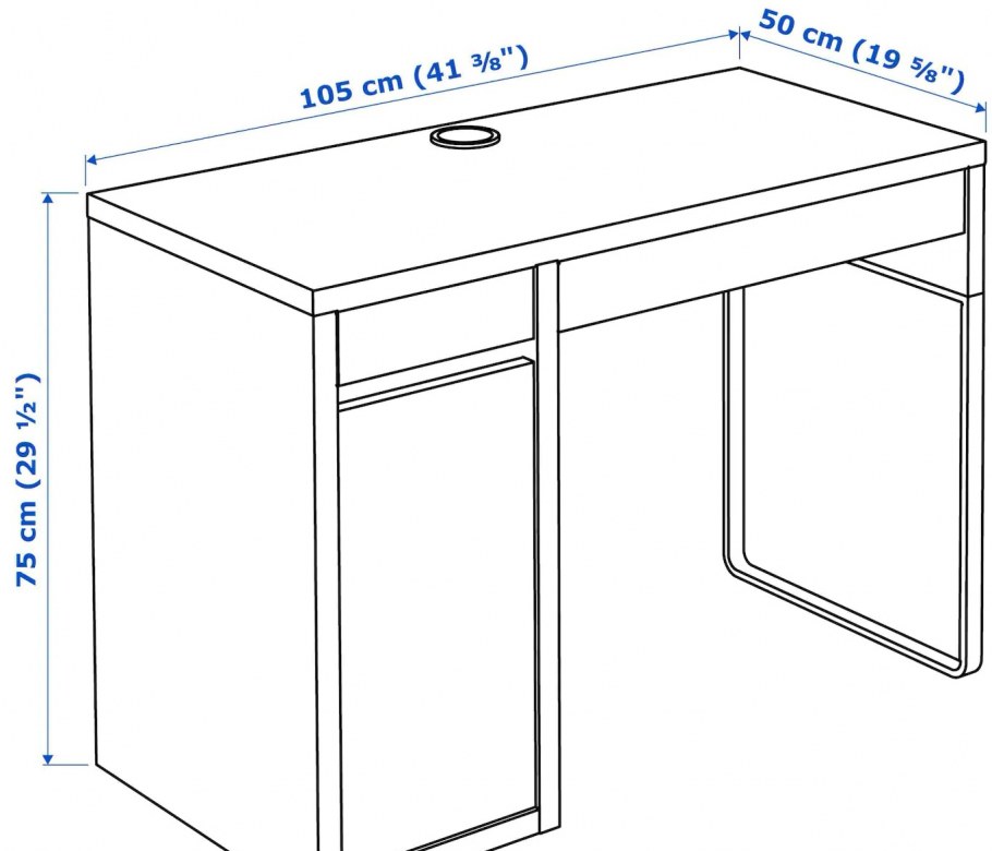 Письменный стол ikea МАЛЬМ