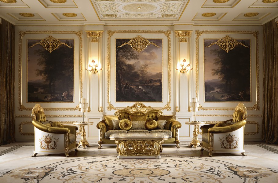 Гостиная в стиле Версаль