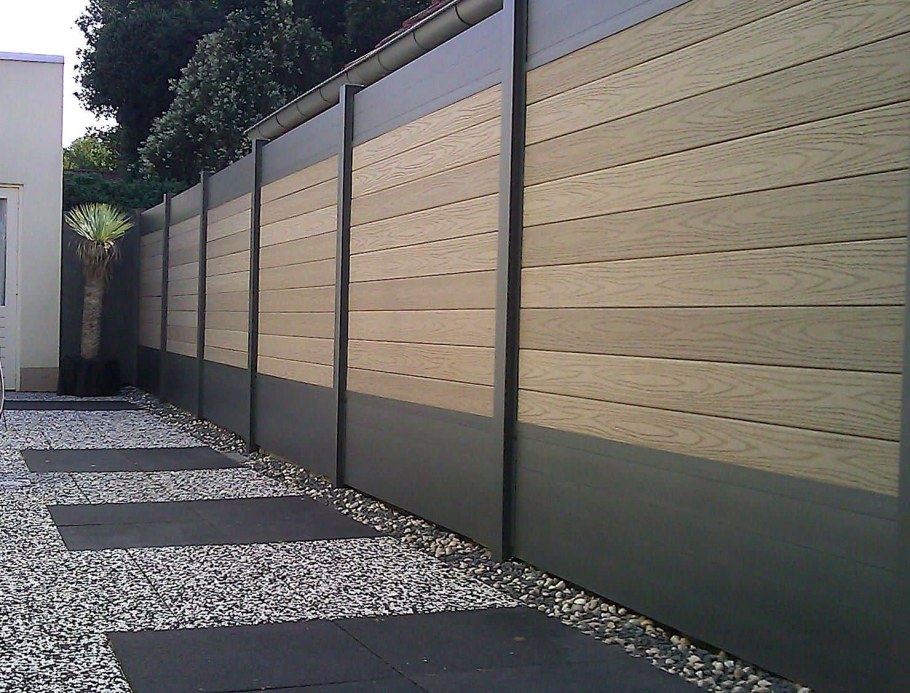 Современные заборы из ДПК