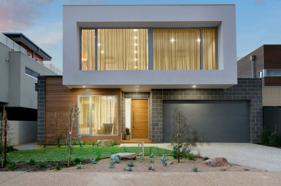 Хайтек в Норвегии с плоской крышей