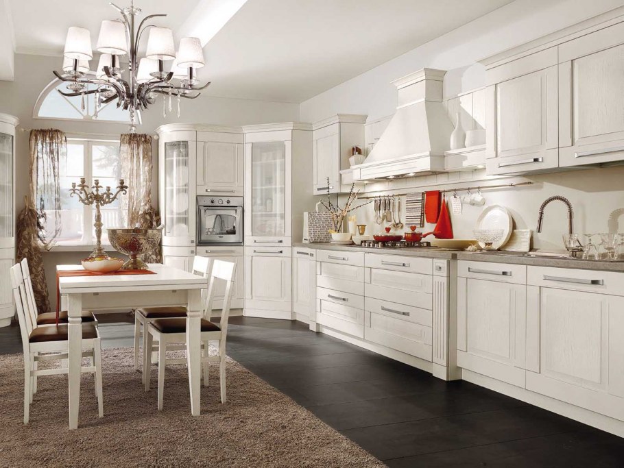 Кухня Неоклассика Мария белая